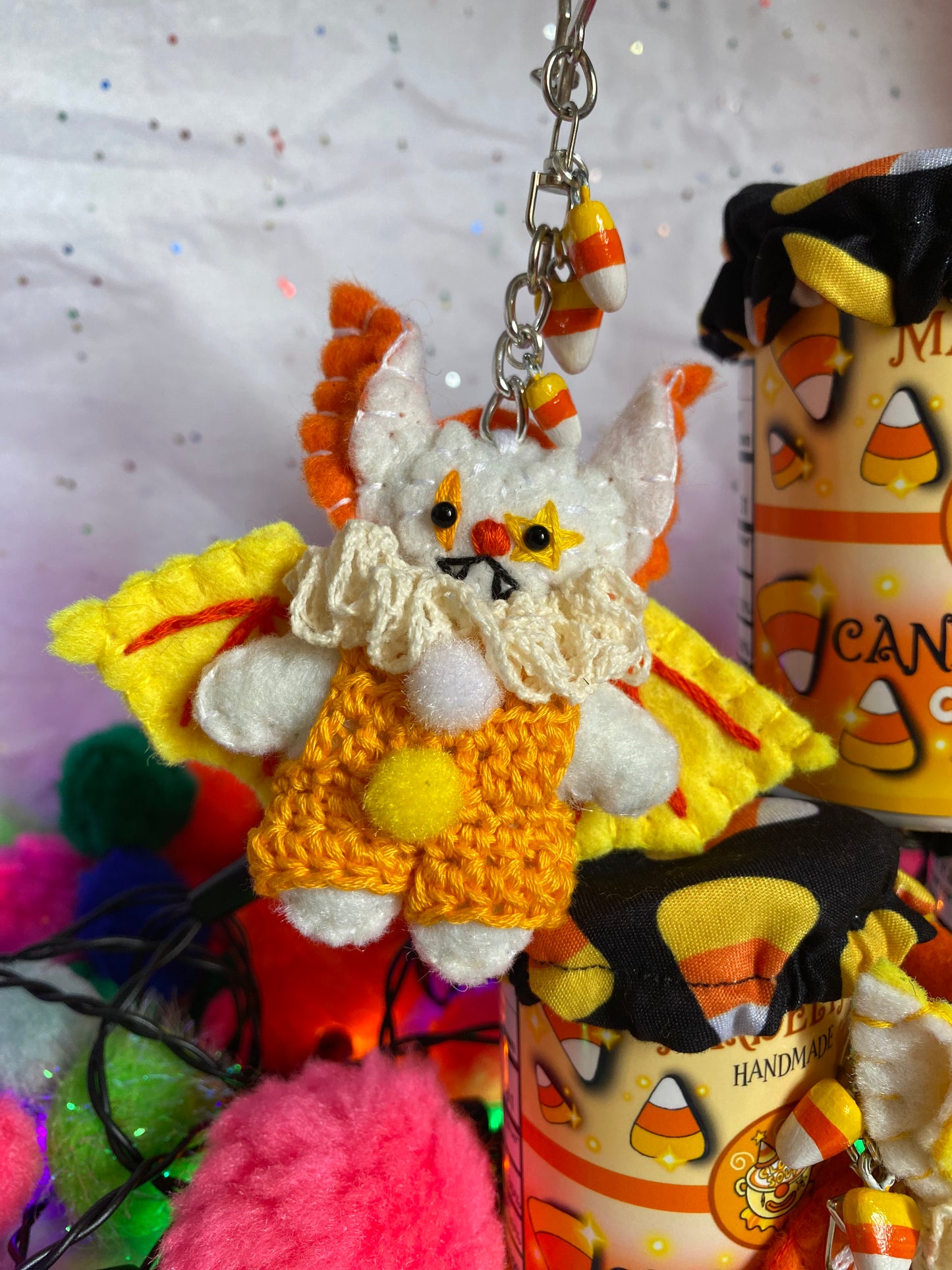 CANDY CORN CLOWN SOUP