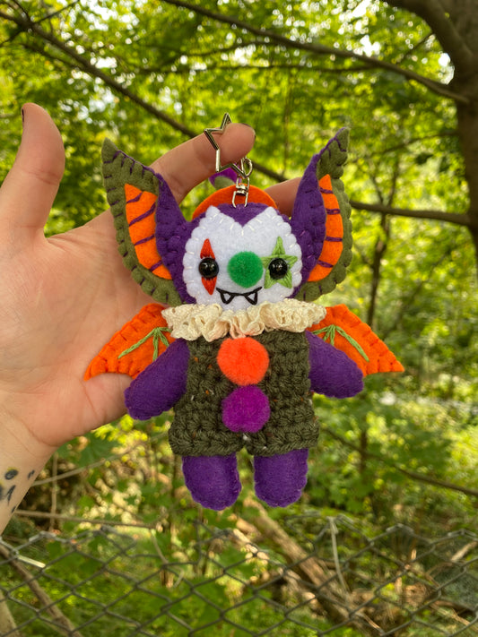 BAT BAG CLIP (purple)