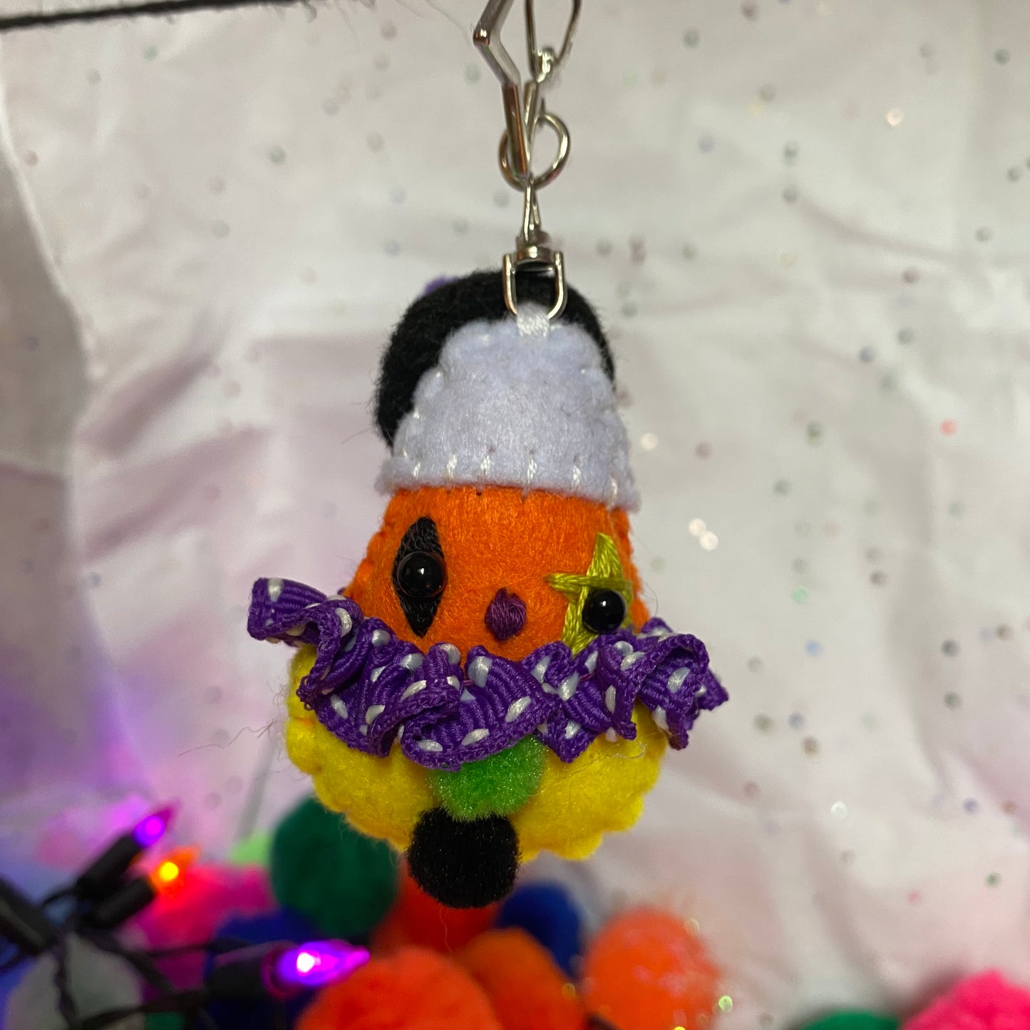 Candy Corn bag clip (C)