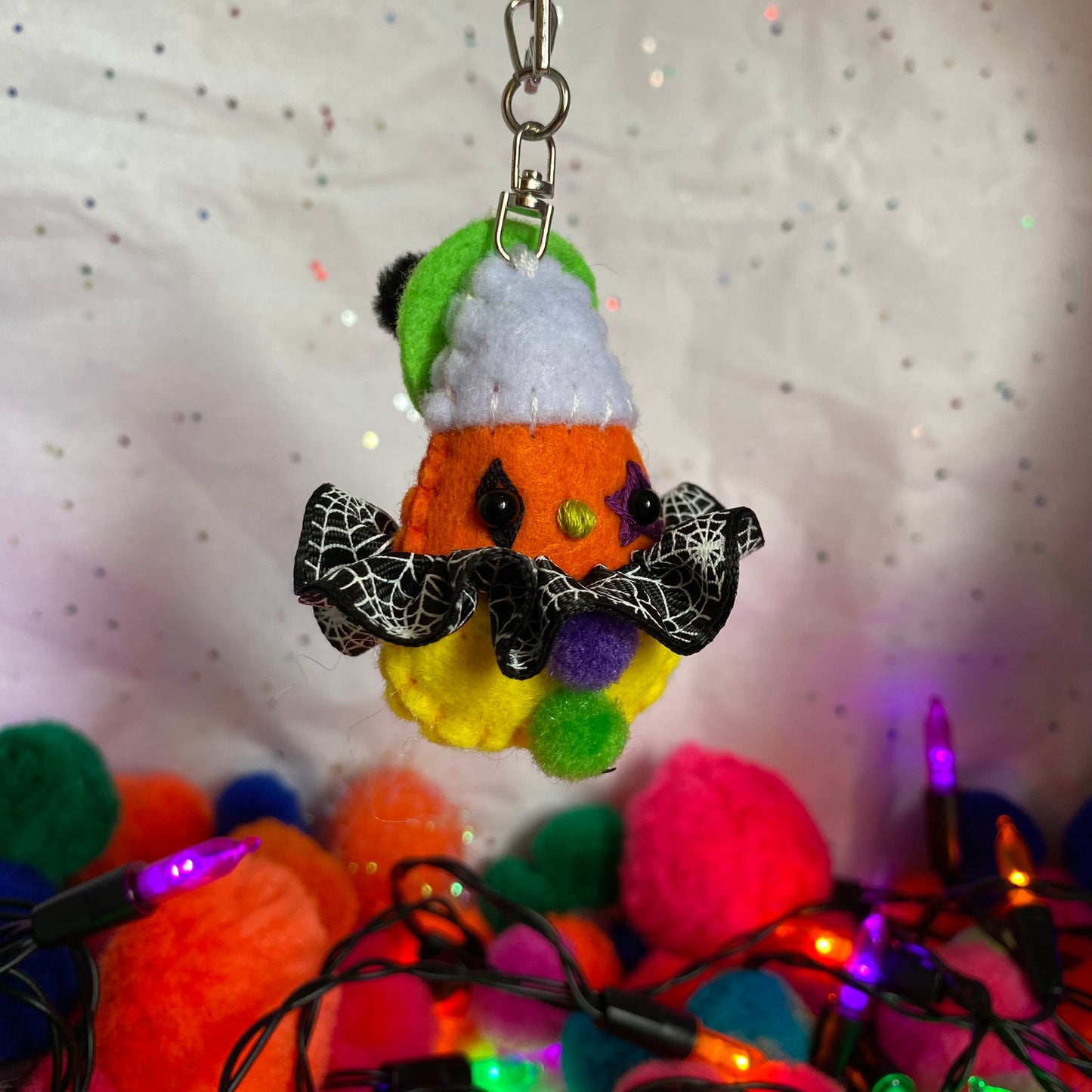 Candy Corn bag clip (B)