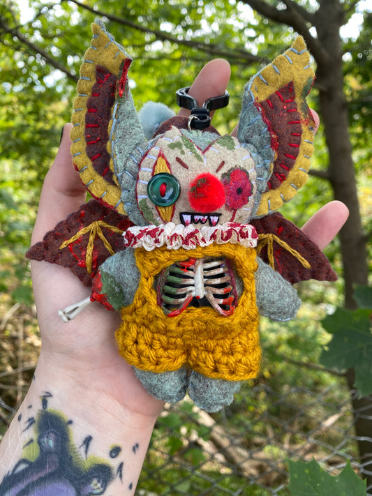 ZOMBIE BAG CLIP (grey)