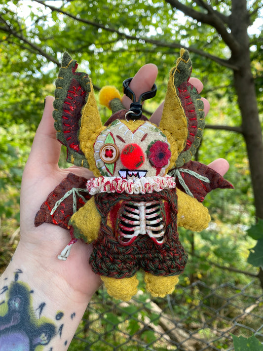 ZOMBIE BAG CLIP (yellow)