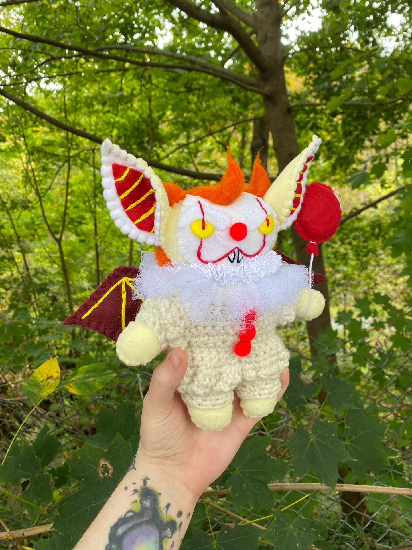 BATTYWISE THE FLYING CLOWN BAT PLUSH