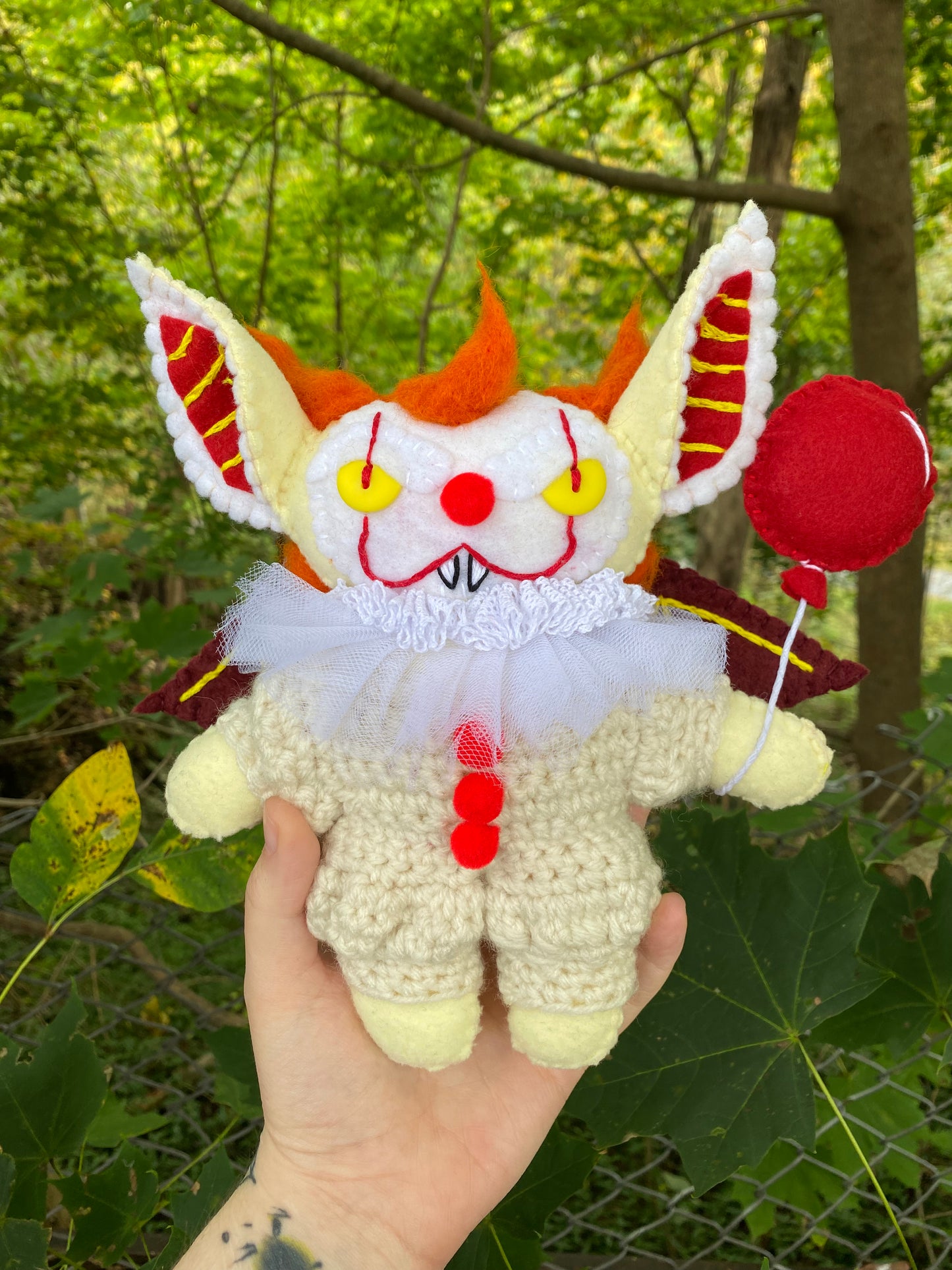 BATTYWISE THE FLYING CLOWN BAT PLUSH