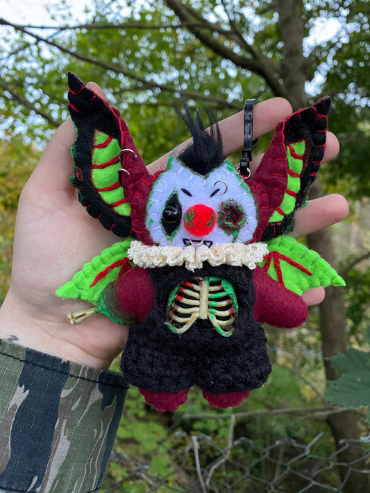 ZOMBIE BAG CLIP (red)