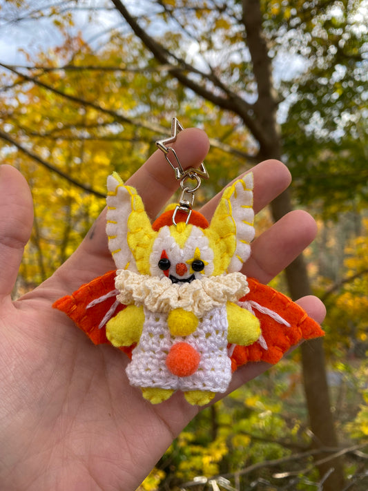 BAT POCKET CLOWN CLIP (yellow)
