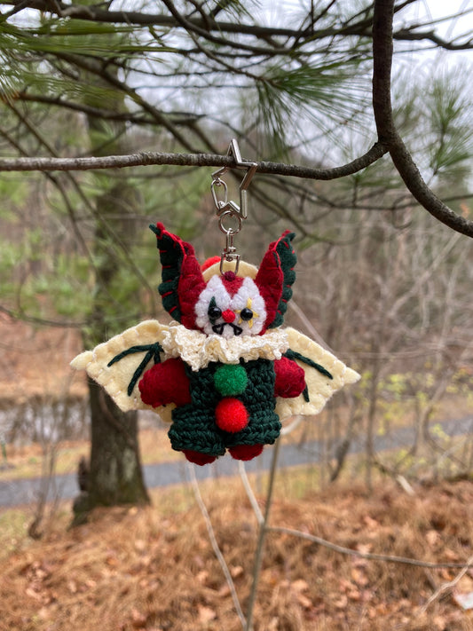 BAT POCKET CLOWN CLIP (red)