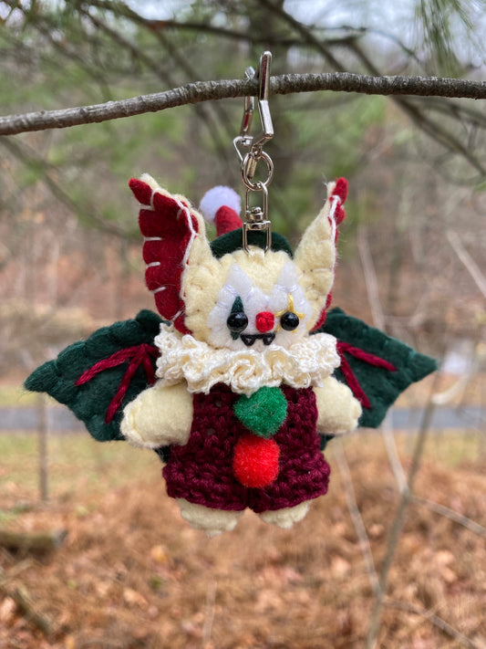 BAT POCKET CLOWN CLIP (cream)