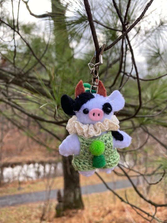 POCKET CLOWN CLIP (cow)