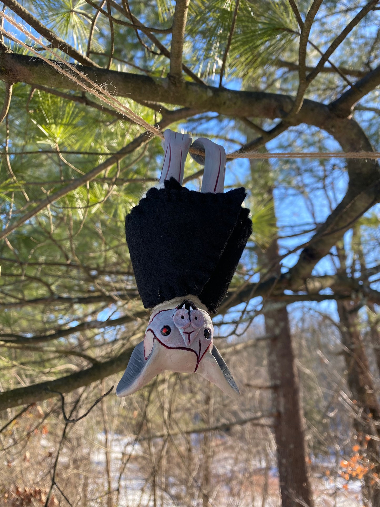 LARGE CREATURE HANGING BAT
