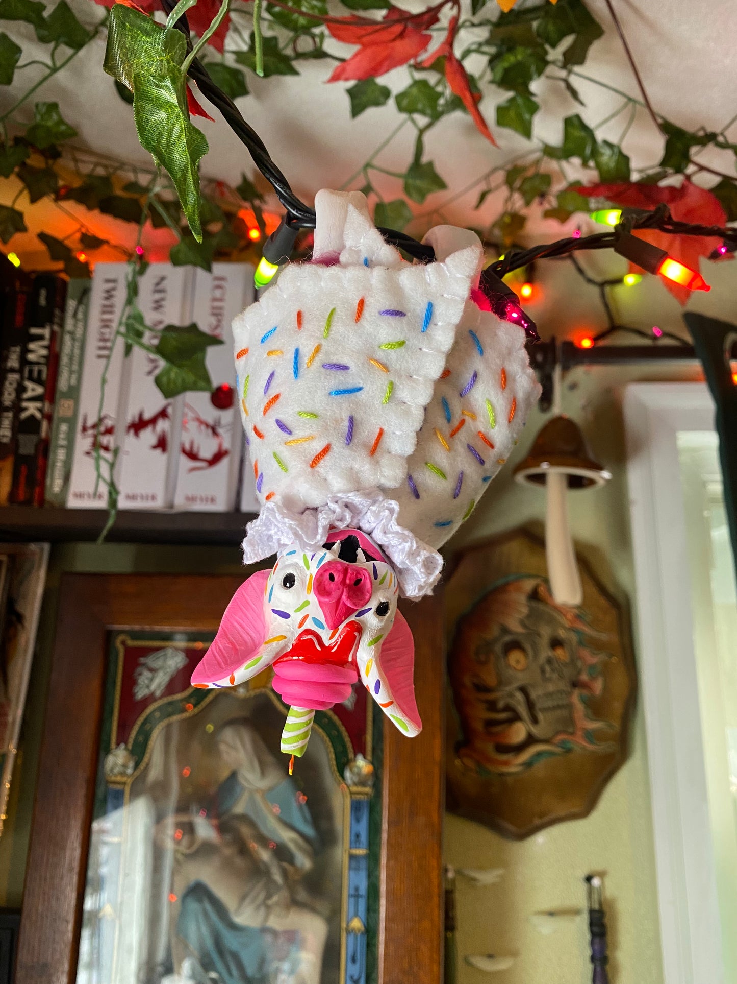 LARGE HANGING BAT (funfetti)