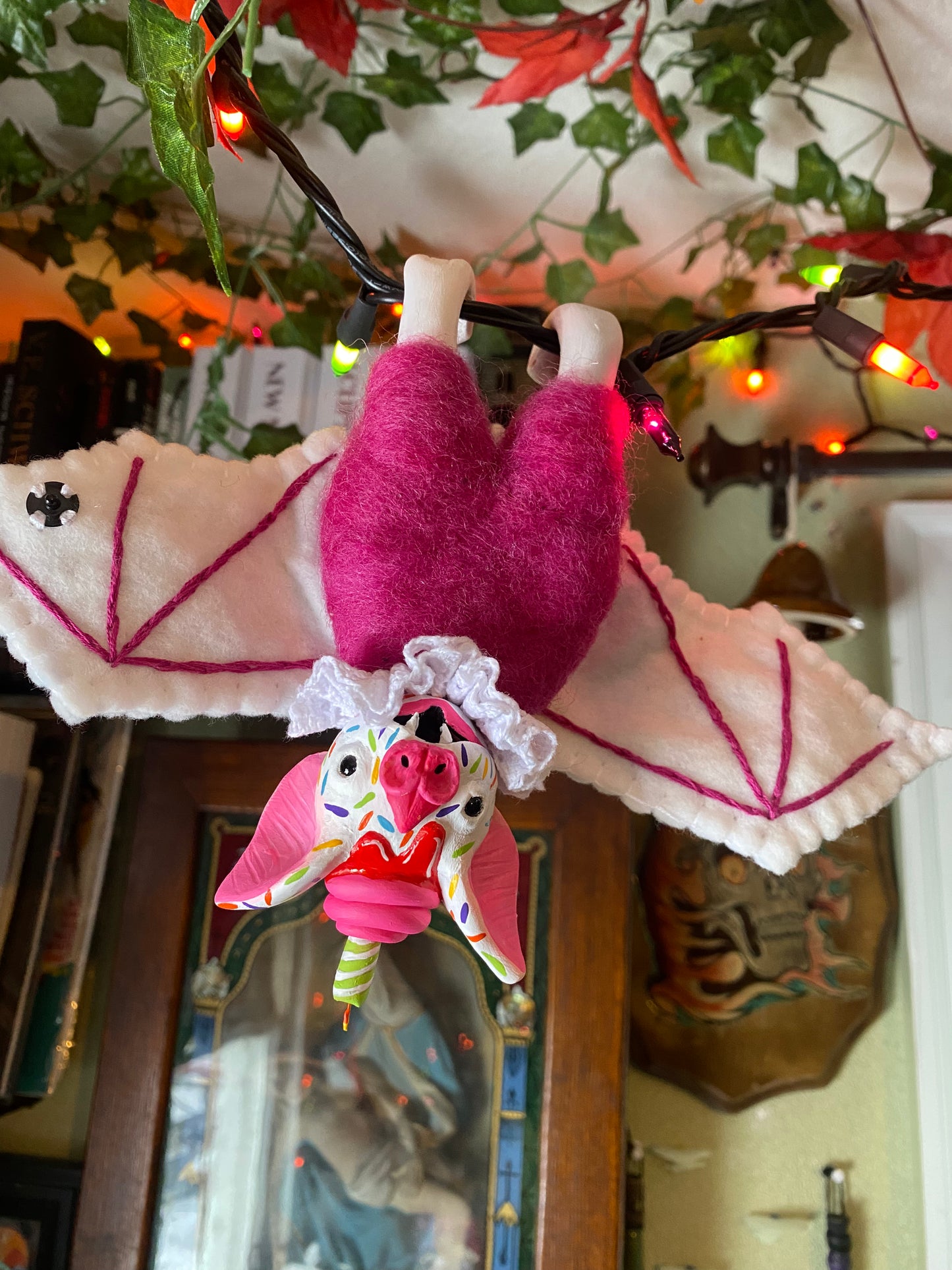 LARGE HANGING BAT (funfetti)