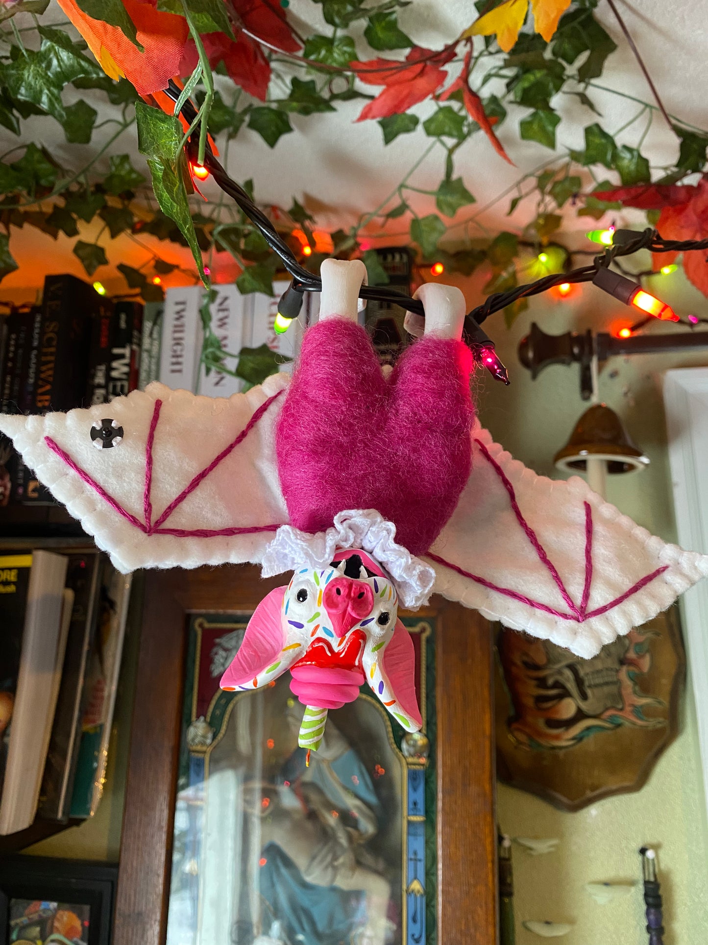 LARGE HANGING BAT (funfetti)