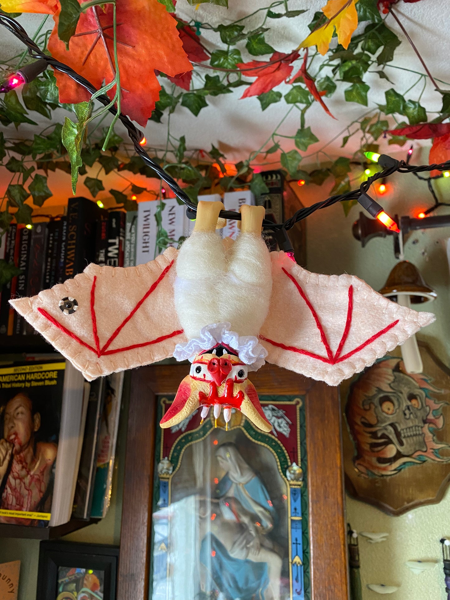 LARGE HANGING BAT (strawberry shortcake)