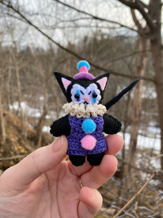 KITTY POCKET CLOWN (purple)
