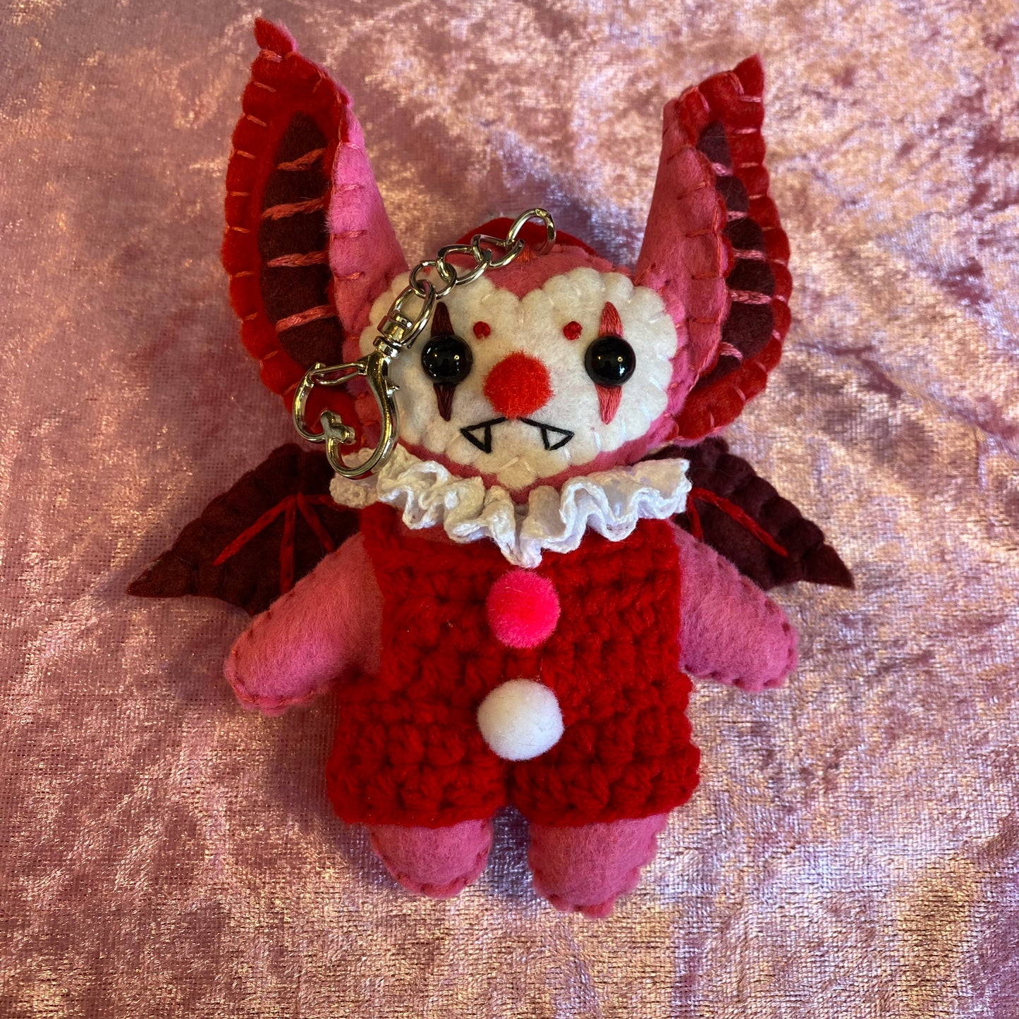 VALENTINE BAG CLIP (pink)