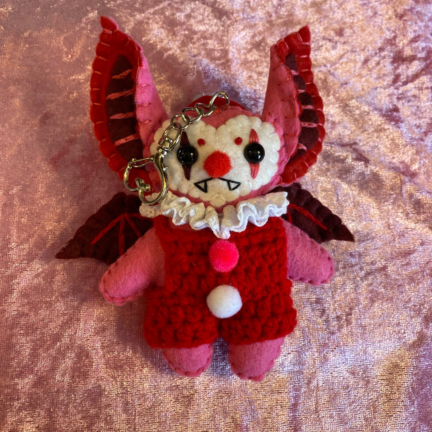 VALENTINE BAG CLIP (pink)