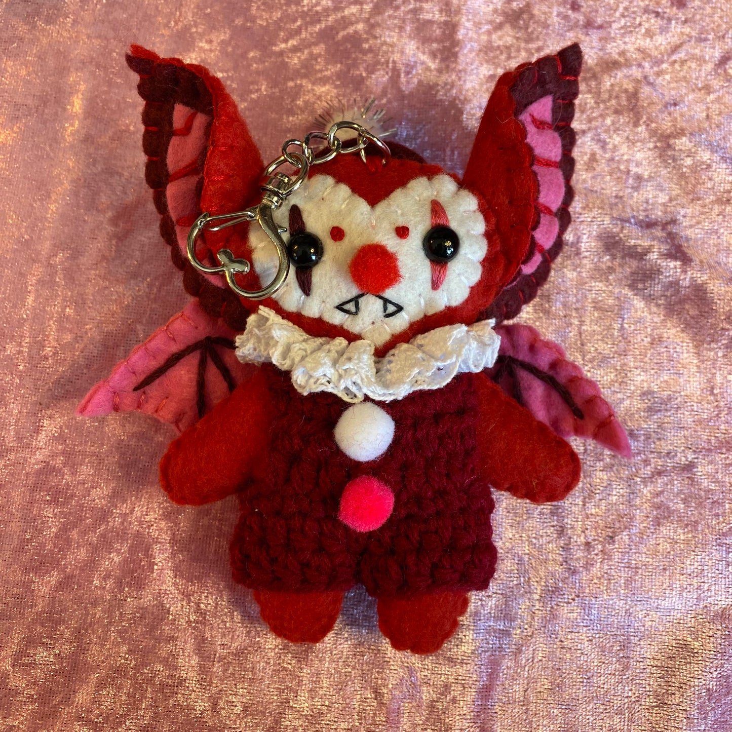 VALENTINE BAG CLIP (red)