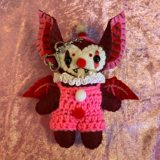 VALENTINE BAG CLIP (dark red)