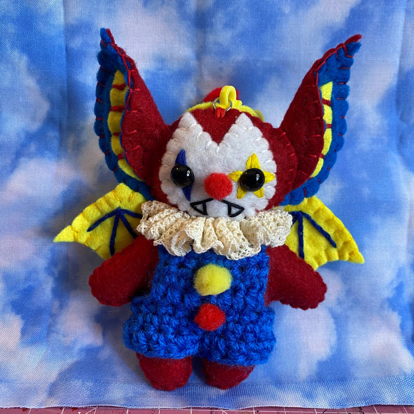 BAT BAG CLIP (red)