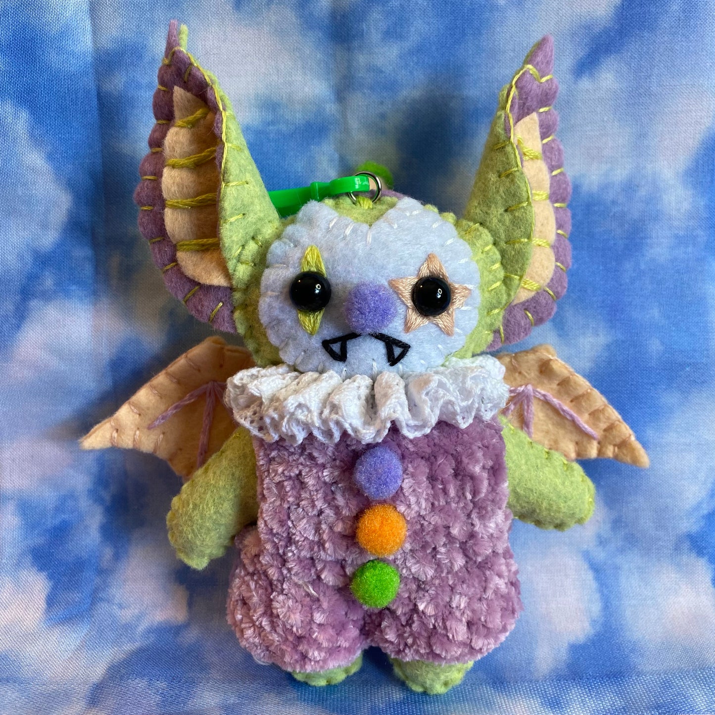 BAT BAG CLIP (pastel green)
