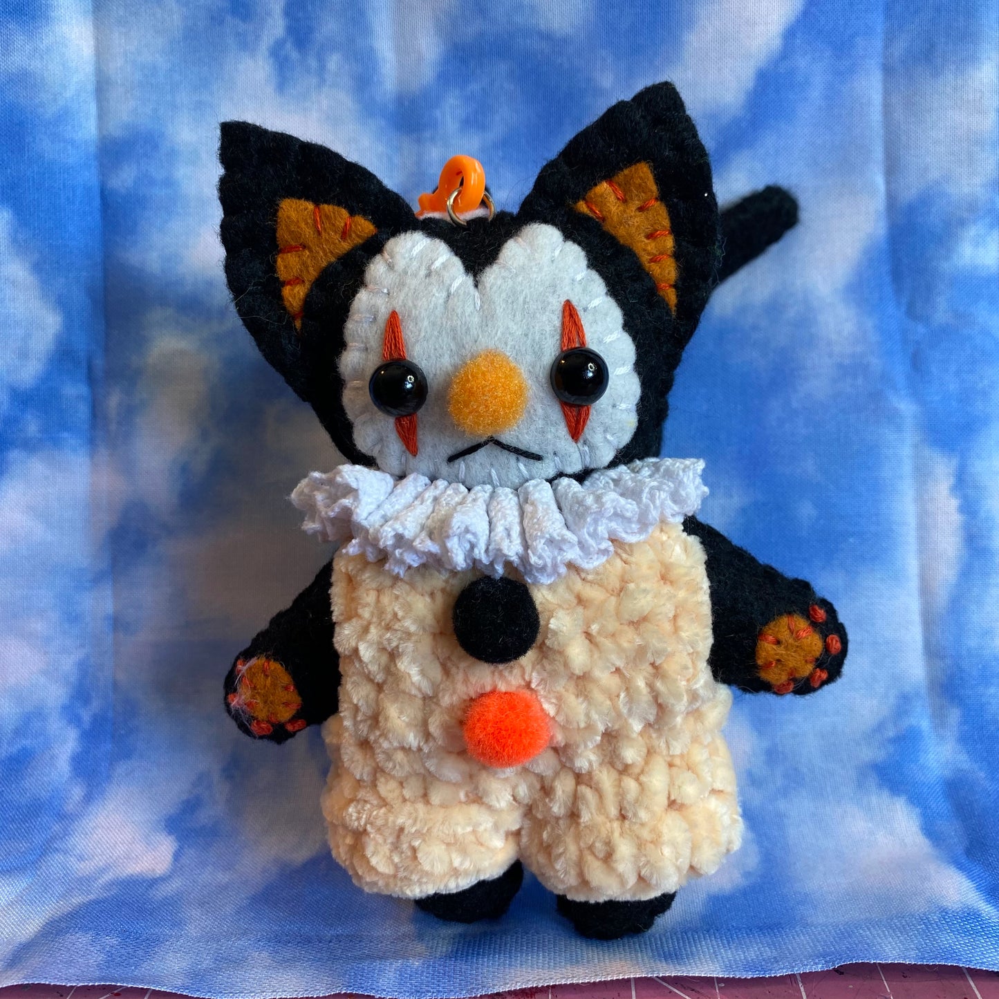 KITTY BAG CLIP (black)